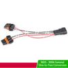 9005 9006 HB3 HB4 Female Adapter Double Bulb Plug And Play Wiring Harness For Easy Vehicle Lighting Upgrade