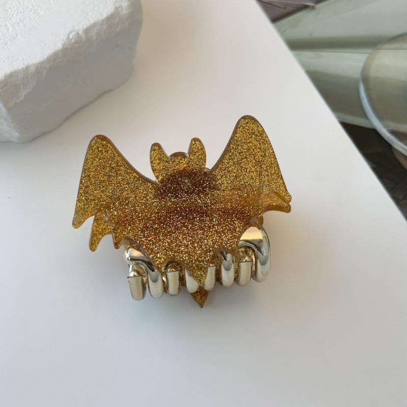 Halloween Style Bat Wing Shape Woman Teens Ponytail Hair Claw Delicate Hair Clip Anti-slip Taking Photo Hair Accessories