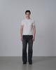 FITT SEOUL Westbridge Rib Semi-Flared Jeans_Black Denim