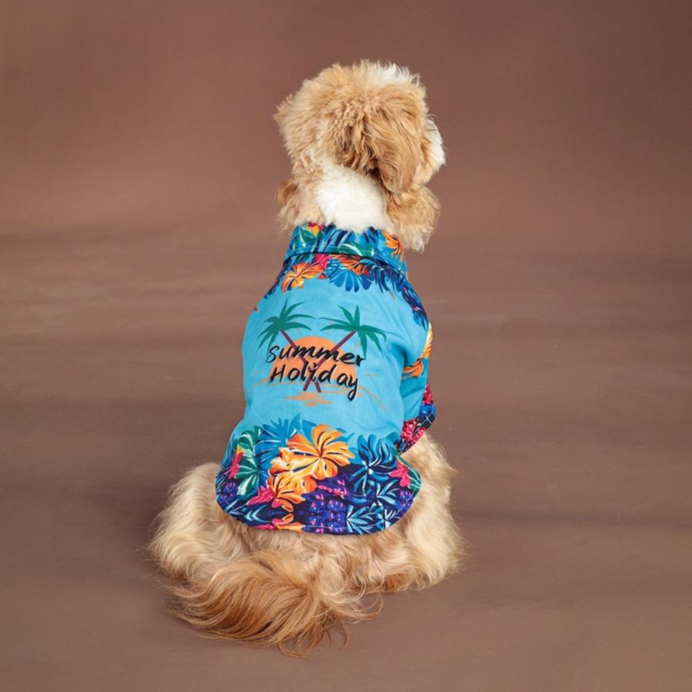 Atmungsaktives Haustier Kurz-T-Shirt Sommer Dünner Hunde-Pullover Mode Haustier-Sweatshirt Feiertag Hochzeit