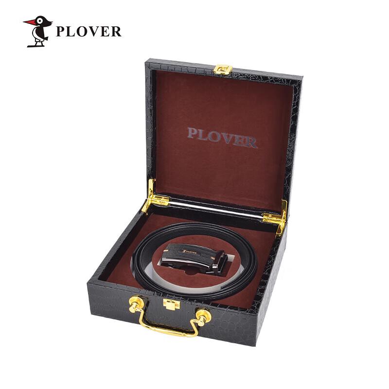 

PLOVER Men s Lizard Pattern Leather Belt 115cm