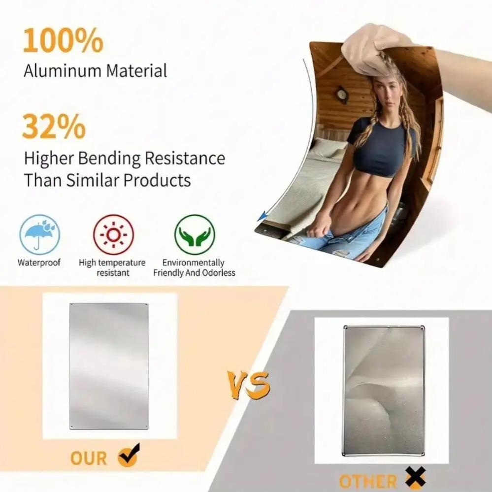 Arte de Pared Metálico Vintage 8x12 Pulgadas Letrero Retro de Gimnasio Arte de Aluminio Impermeable Decoración de Estudio de Fitness