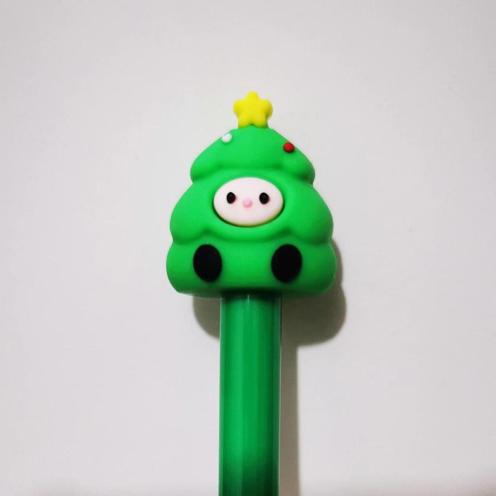 Kreativní a roztomilá vánoční gelová pera pro studenty - Perfektní sváteční dárek psací potřeby