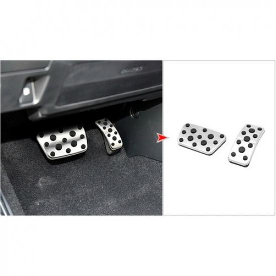 2Pcs Non Slip Accelerate Brake Pedals Cover Pads For Toyota RAV4 Corolla Prius