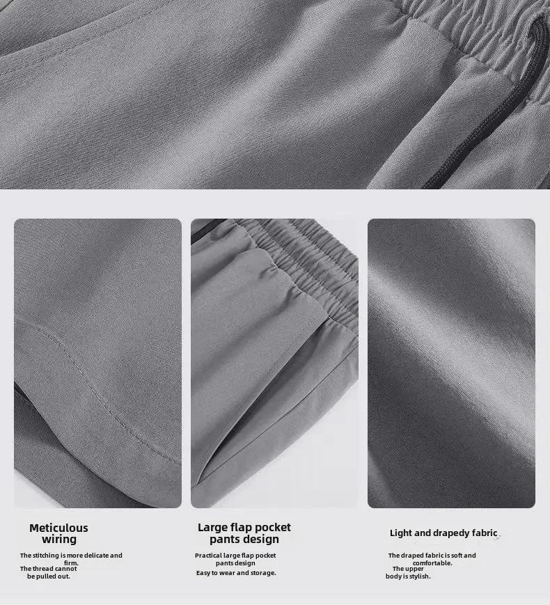 Ice Silk Unisex Shorts - 2024 Summer: Five-Proof, Five-Stretch Technology In 3 Colors