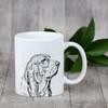 Basset Hound - Cup with a Dog, Cheerful Cup for a Dog Lover, Personalized Gift from the Art-Dog Brand