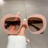 Oversized Fashion Sunglasses  New Multi Candy Color Women Shades Trendy Stylish Gradient Brand Travelling Eyewear
