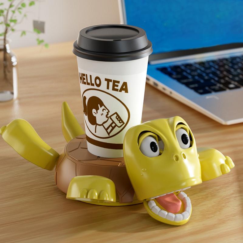 Panicked Turtle Coaster New Fun Anti-Scald Coaster Cute Cup Holders Coffee And Tea Insulation Pad Home Tableware Decorative 3d