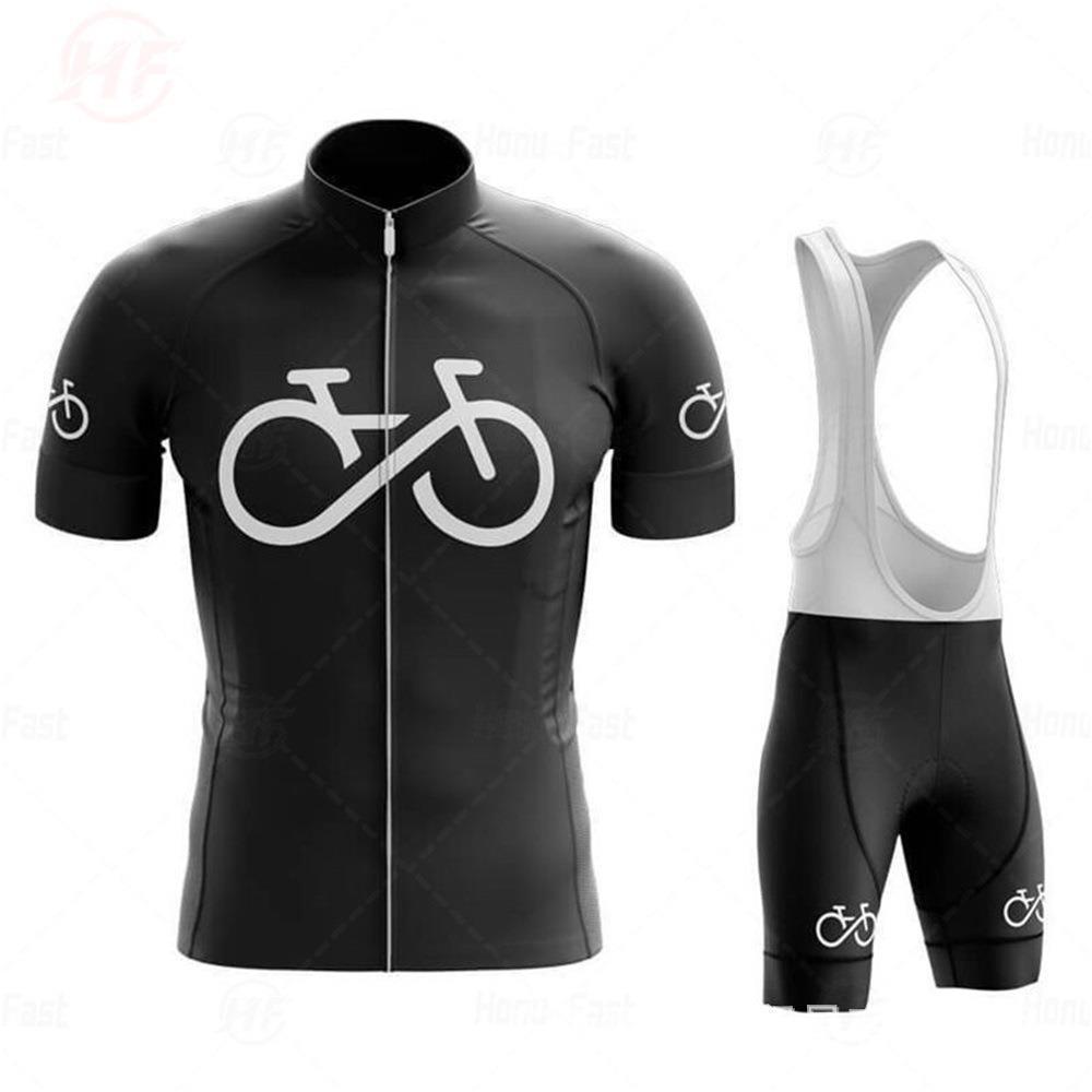 Mountain Bike Short-sleeved Straps Men's and Women's Summer Breathable Fast-drying Mountain Bike Suit 2026 Summer Breathable Suit Cycling Suit