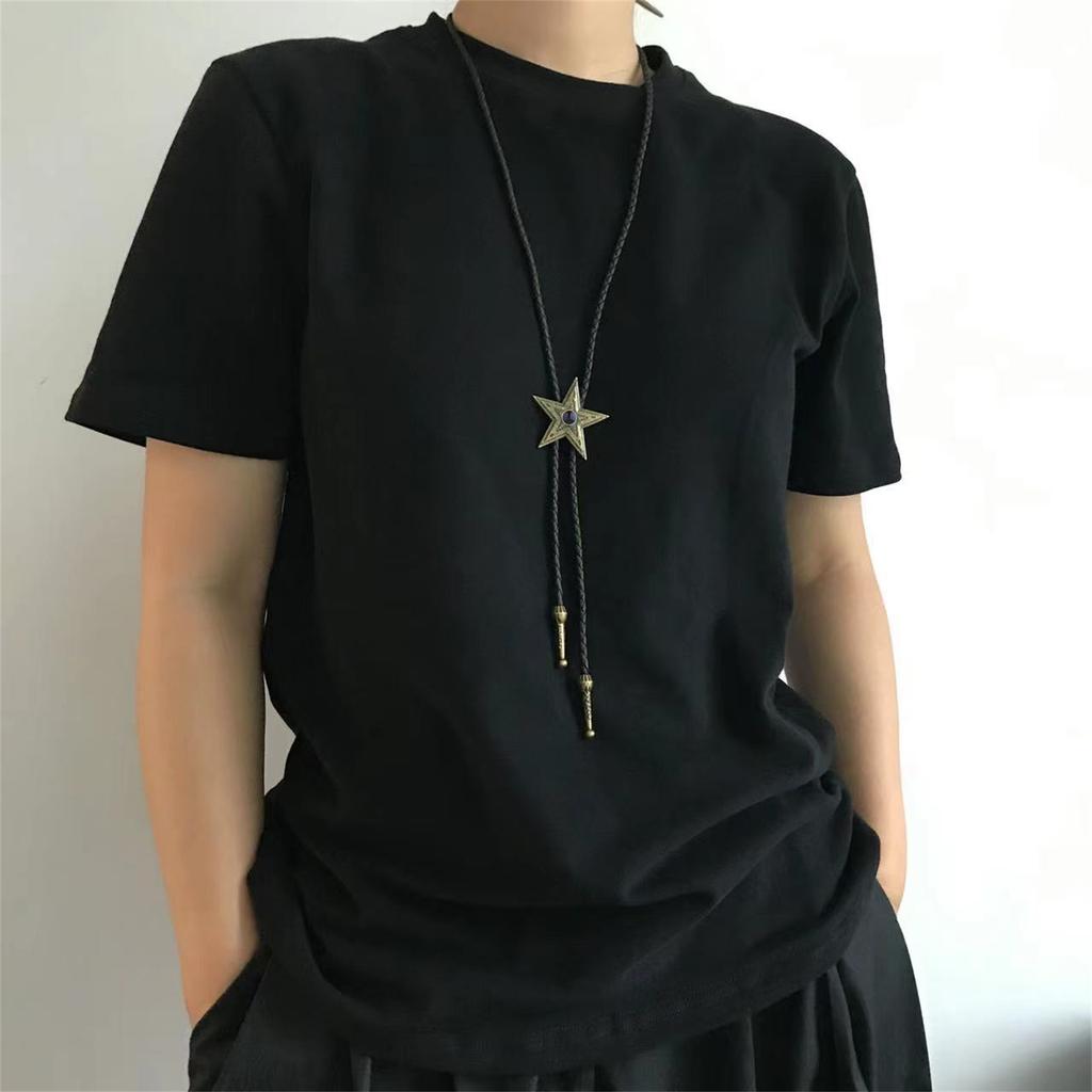 Turquoise Bolo Tie Western Vintage Bolo Tie Star Bolo Tie Cowboy Necktie Natives American Bolo Tie Men Western Bolo Tie