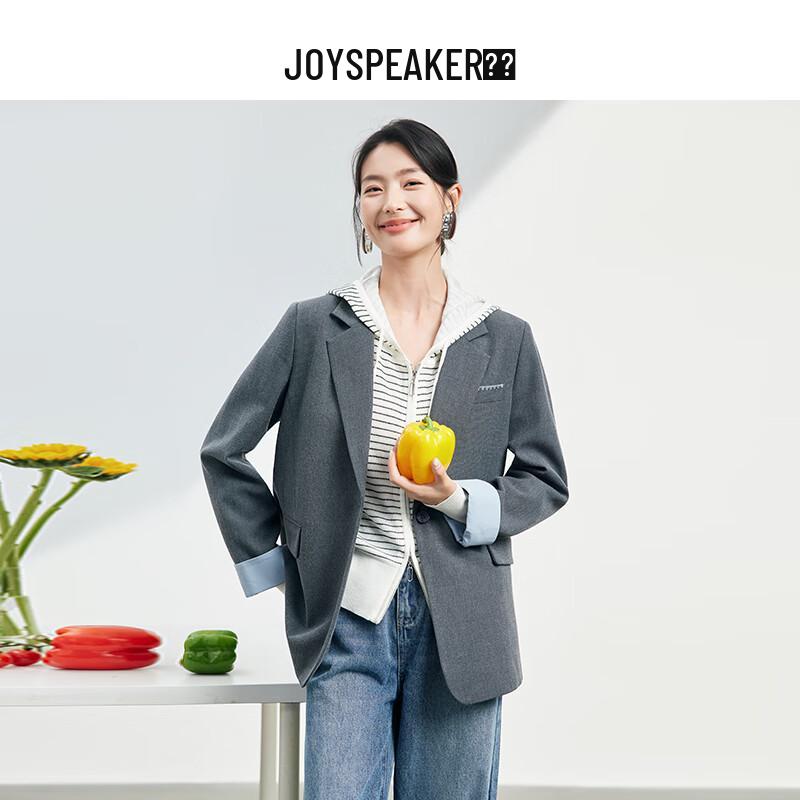 JOY SPEAKER Women's Loose Casual Blazer Jacket MNYJ29887
