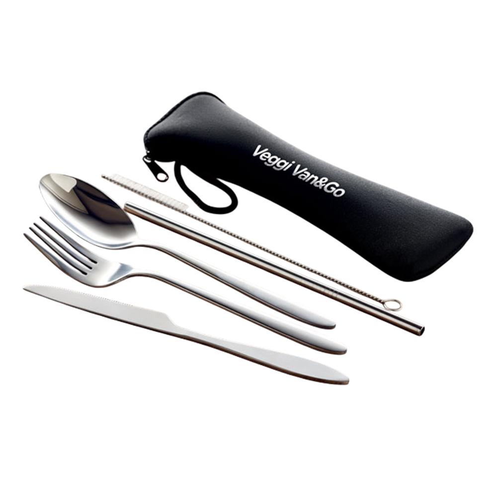 MidOcean 5 Service Reusable Stainless Steel Cutlery Set Set