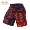 Men's Digital Print Fight Training Shorts for Gym, Jiu-Jitsu, and Sanda