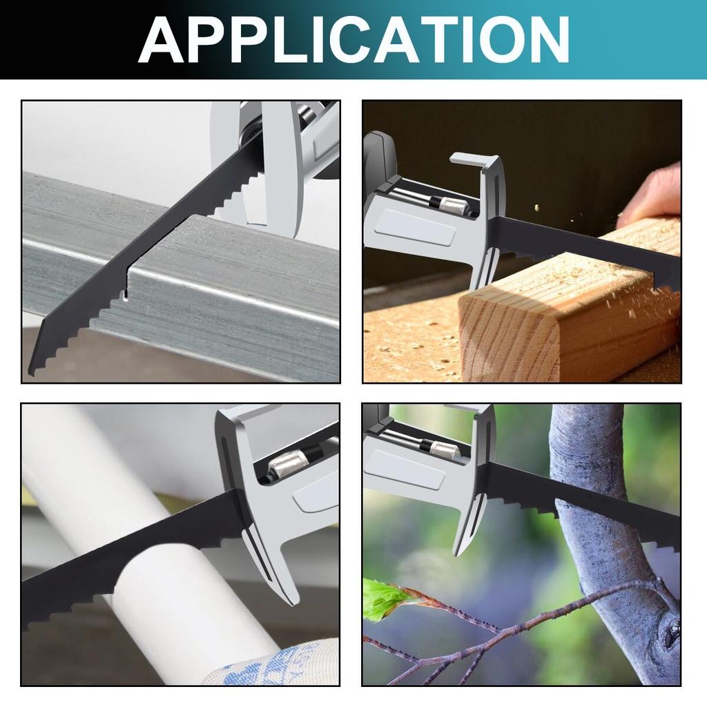 18V Akku-Säbelsäge Verstellbare Geschwindigkeit Kettensäge Holz Metall PVC-Rohr Schneiden Säbelsäge Elektrowerkzeug