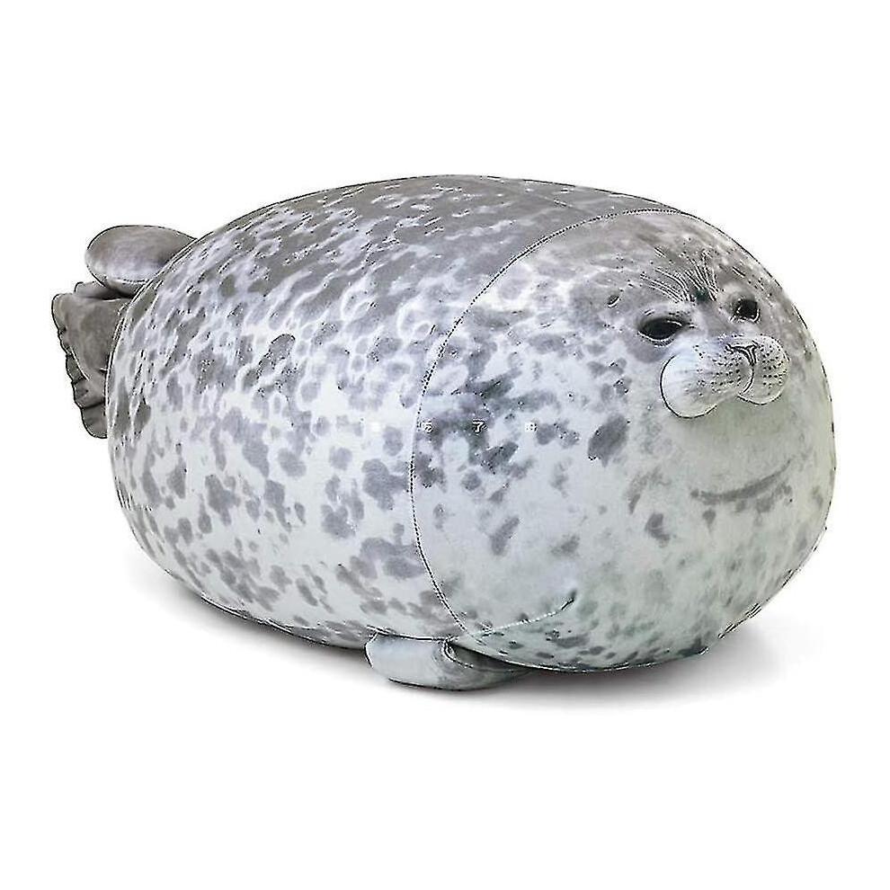 Cuscino Foca Peluche, Morbido Carino Rotondo Tondo Blob Foca Peluche Cuscino