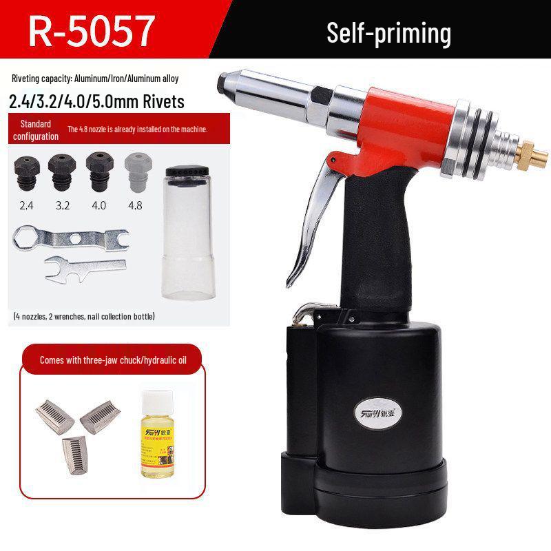 Ruiyi Industrial Pneumatic Rivet Gun - Stainless Steel Self-Piercing Riveting Machine