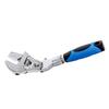 Flexhead Adjustable Wrench 10 to 12in Ratcheting Spanner with Retractable Extension Shank 180