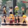 Demon Slayer Pvc Anime Figure Set With Collectible Characters For Fans And Giftgiving