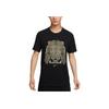 Nike Quick-Dry Pullover Knitted Short Sleeve Round Neck T-Shirt Men Tops Black DX2272-010