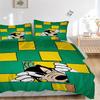 3pcs set Gofy1pc of quilt cover+2pcs of pillowcase, no core, print bedding, All Seasons Bedroom Setting119