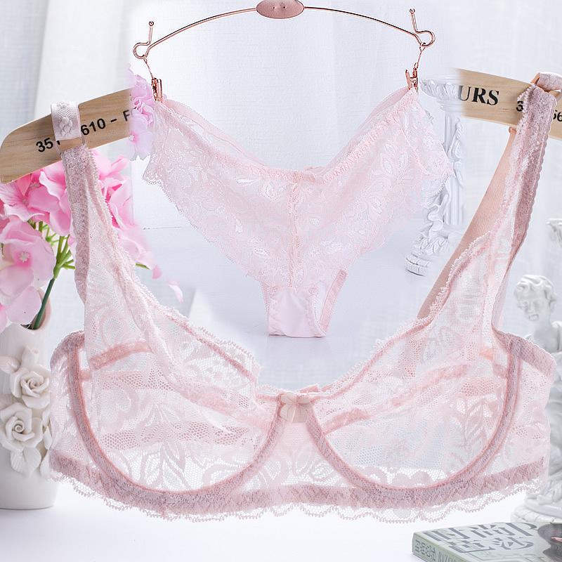Plus Size Sheer Lace Underwire Bra - Sexy, Comfortable & Lightweight