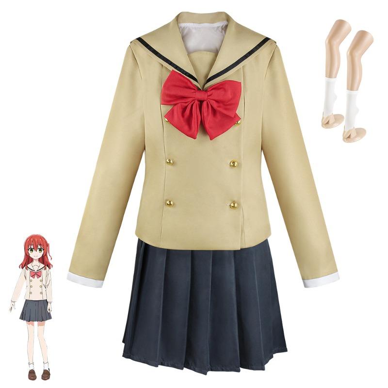 Lonely rock cos Goto Ichiri Yamada Ryoki Takuyu Dai Yidi Zhihong Xia Lonely rock cosplay suit