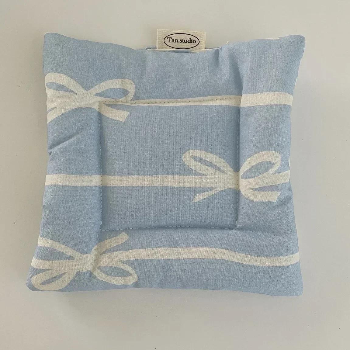 

Корейский бант из хлопка подставка под стакан для хранения ключей, двусторонний утолщенный тканевый милый шнурок, портативные аксессуары