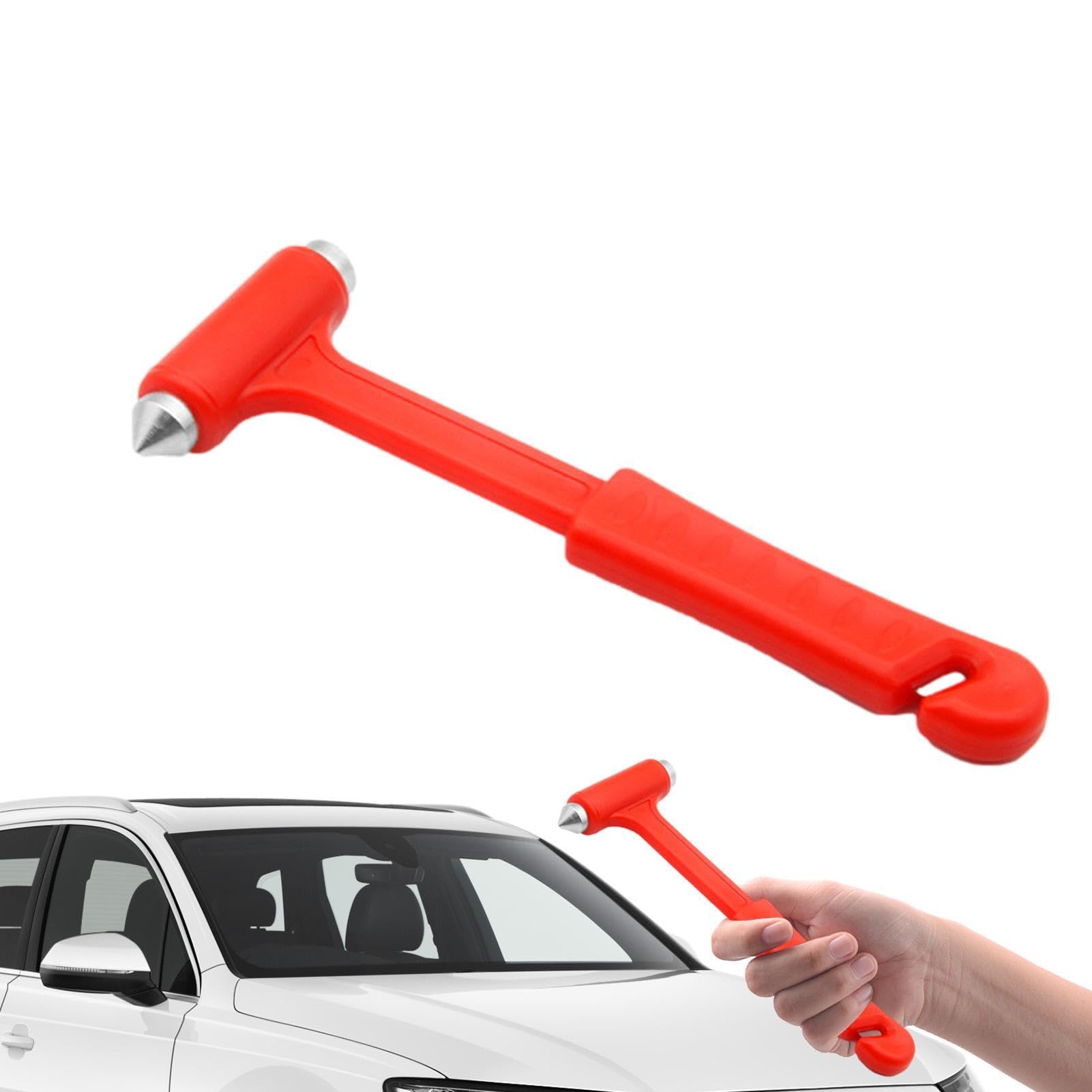 

Car Rescue Hammer, Car Escape Hammer, Emergency Escape Safety Hammer, Multifunctional Window Break Window Please refer to the description красный