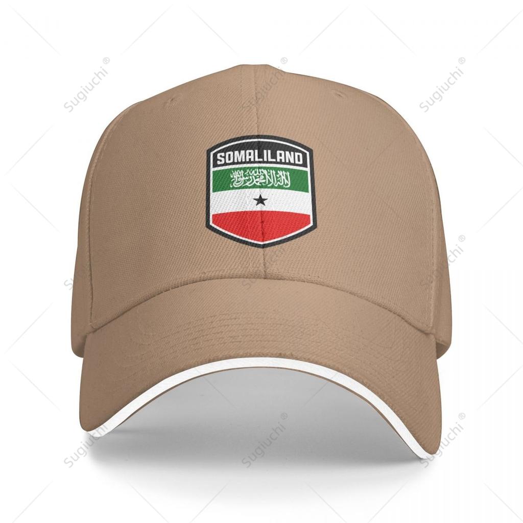 Multifunction Somaliland Flag Shield Sandwich Baseball Cap Unisex Sports Casual Caps Golf Hat Fishing Outdoors
