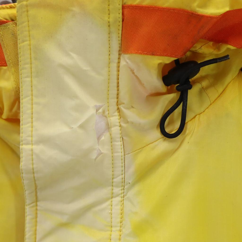 FIRSTDOWN Jacket XL Yellow hood Men's Used