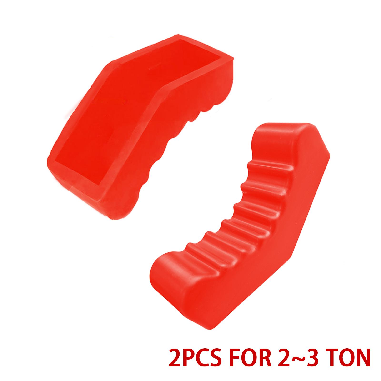 3Ton 6Ton Car Slotted Lift Jack Stand Rubber Pad Floor Adapter Frame Rail Pinch Lifting Universal Repair Tools Safety Grip Pads 3Ton