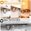 4 Pcs Stand Mixer Attachment Holders Compatible with Kitchen Aid Mixer Accessories, Mixer Beater Scraper Hanging Holders Storage Organizer, Securely