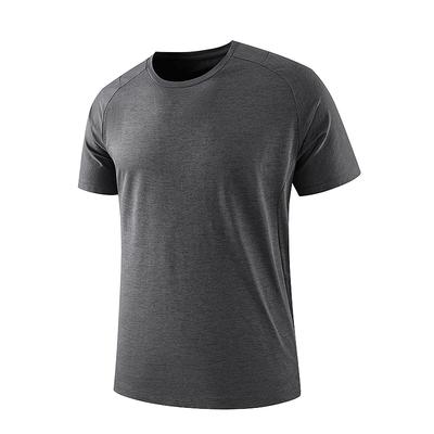 Summer Men's Casual T-shirt Simple and Versatile Round Neck Short Sleeved T-shirt