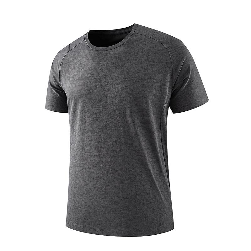Summer Men s Casual T-shirt Simple and Versatile Round Neck Short Sleeved T-shirt 5XL