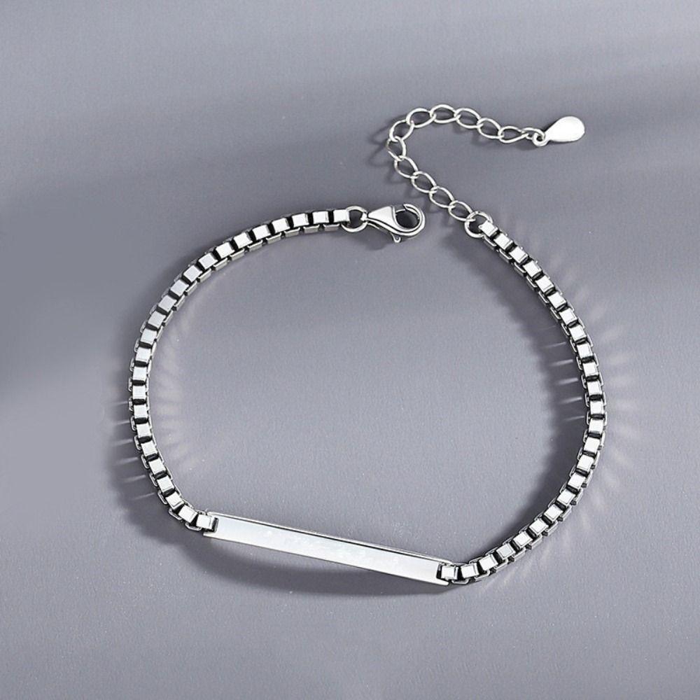 2Pcs Classic Simple Couple Bangle Adjustable Hand Bracelet Jewelry  Christian Gifts