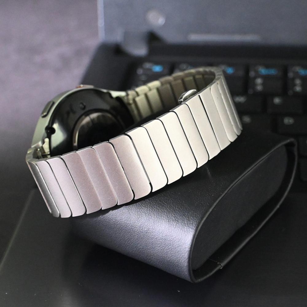 Bezszwowy Stalowy Pasek do Samsung Galaxy Watch 6Classic 47mm 43mm 5pro/4classic Galaxy Watch 7 6 5 4 Seria 40/44mm Pasek