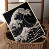 Pearl Terrifying Waves DIY Diamond Art Kits 15.7x19.6inch Gem Art Diamond Painting Kits Without Frame for Adults Gift Idea Home Wall Decor