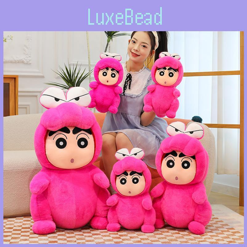 Cute Shinchan Crayon Animal Plush Backpack With Transforming Design Crocodile