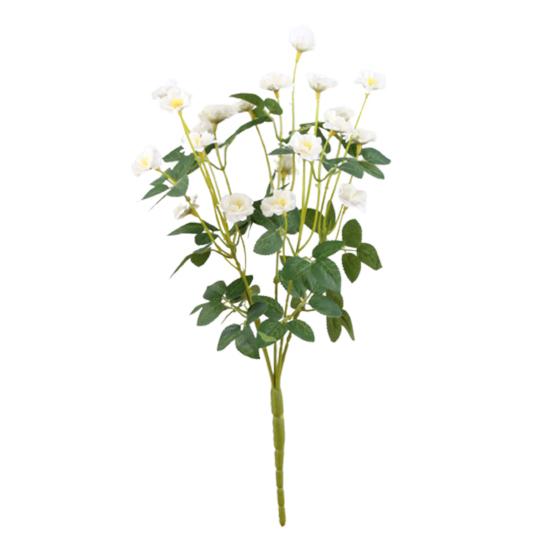 1 Bunch Artificial Flower Realistic Looking Decorative Eco-friendly Romantic Artificial Bouquet DIY Wedding Table Floral Decoration