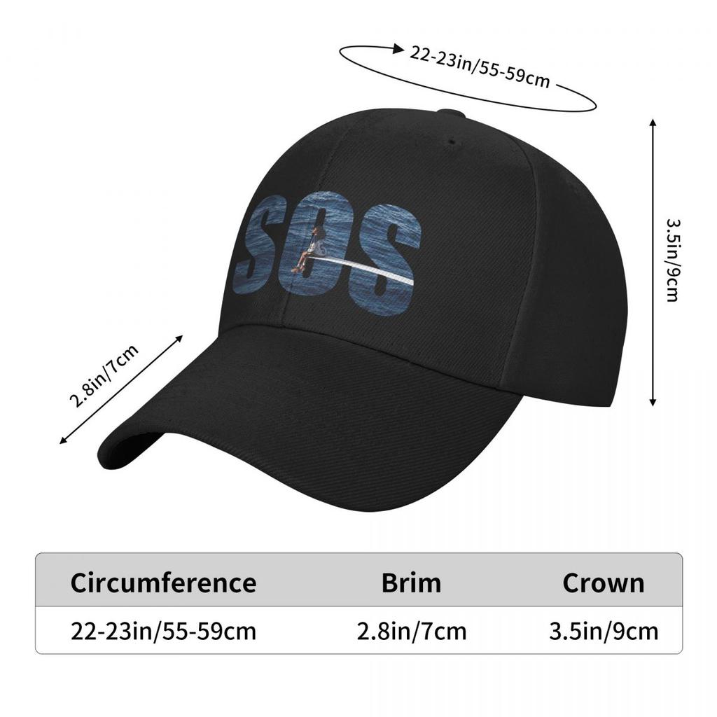 SOS SZA Baseball Cap Rave New In Hat Golf Caps For Men Women's