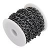 Aluminum Chain 5 Meters Black DIY Making Elegant Style Convenient Storage Curb Chain for Jewelry Making