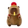 Capybara Backpack Wallace Plush Toy Cartoon Stuffed Animal Decorations Doll