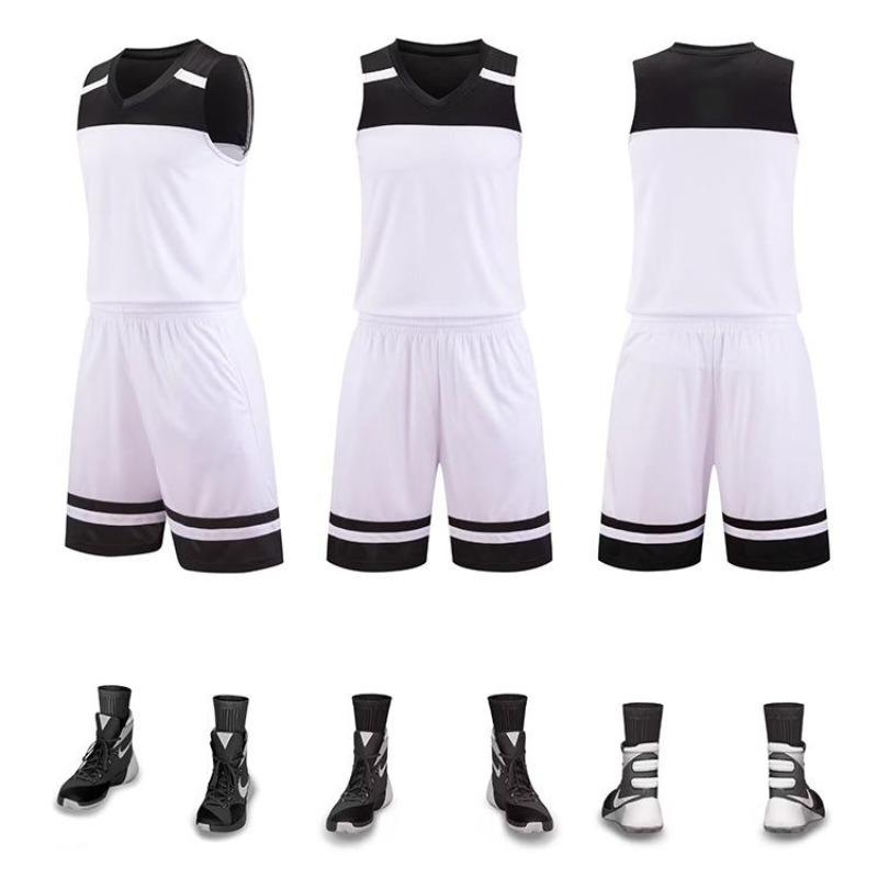 Tuta da Basket, Tuta Sportiva da Allenamento per Partite, Gilet, Maglia da Uomo Adulto Bambino, Traspirante Estiva da Donna
