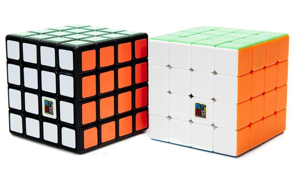 MoYu Meilong 4M Magic Cube, Magnetic Stability, Stickerless, Brain Training, Smooth Rotation, 4x4, Professional Grade