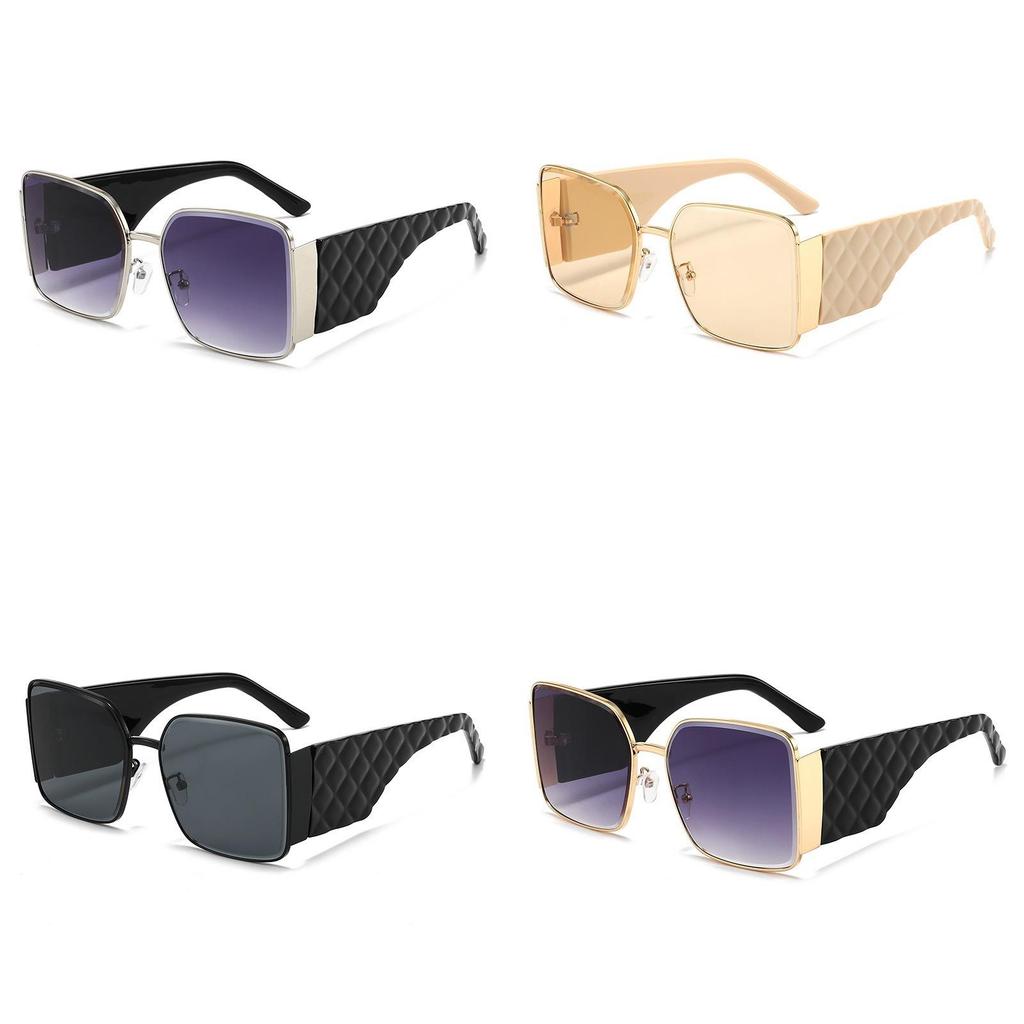 Retro Square Sunglasses For Women With Uv400 Protection And Tinted Pc Lenses For Outdoor Fashion