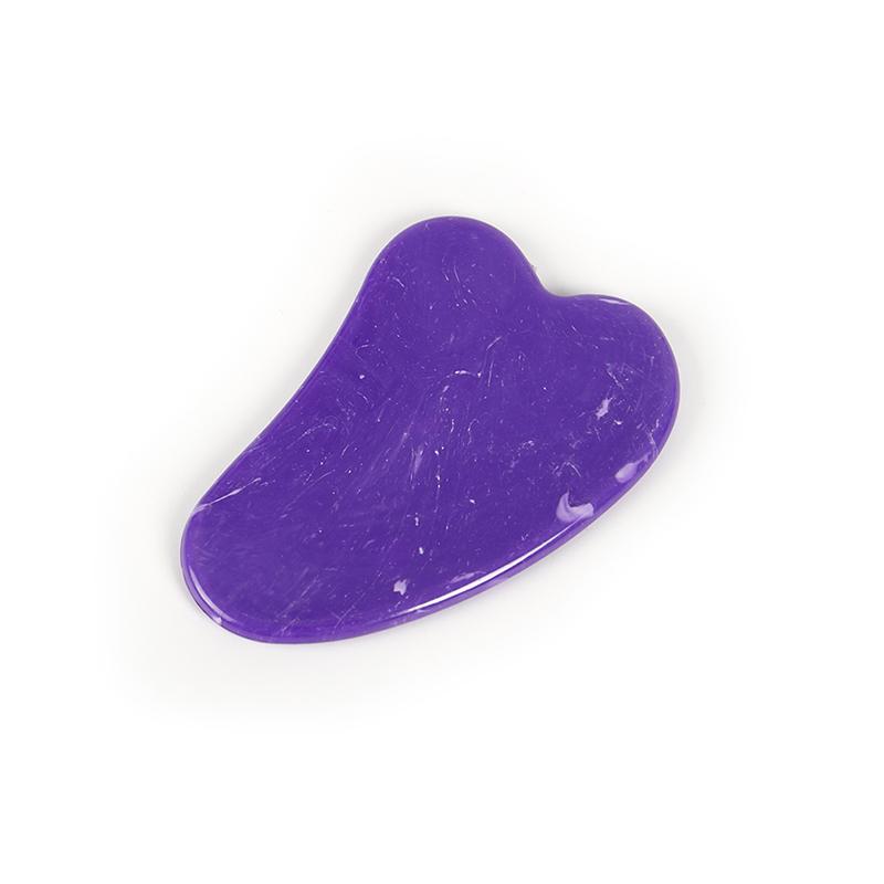 1PCS Natural Jade Stone Gua Sha Massage Board Rose Quartz Guasha Plate Jade Face Massager Scrapers Tools For Face Neck Back Body