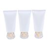3Pcs 50/100Ml White Empty Cosmetic Squeeze Tubes Travel Dispensing Tubes Refillable Containers For Lotion Cream Facial Cleaner