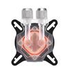 Computer GPU Cooling Water Block Cooler Kit Red Copper Base for Graphics Processing Unit