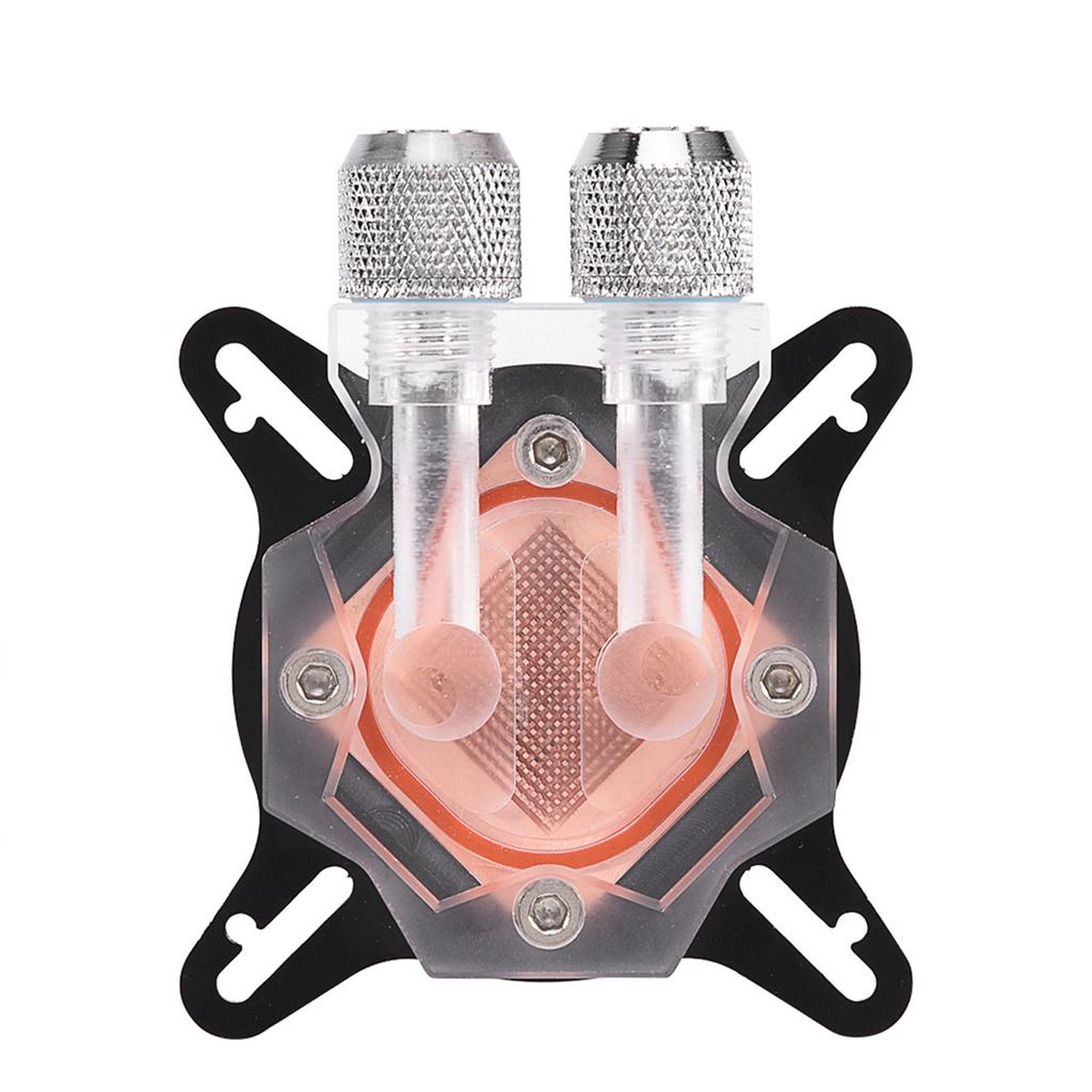 Computer GPU Cooling Water Block Cooler Kit Red Copper Base for Graphics Processing Unit