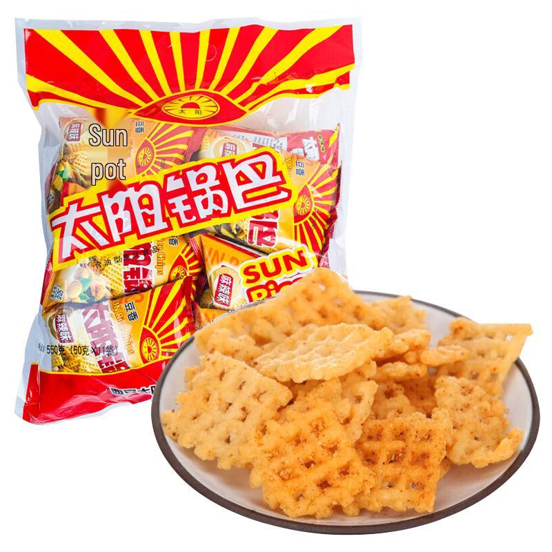 Taiyang Guoba Spicy Bean Flavor Crispy Rice Snacks